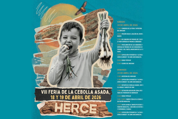 Feria de la Cebolla Asada en Herce 2026