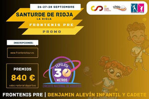 ​Santurde acogerá una jornada del Frontenis Tour 2025